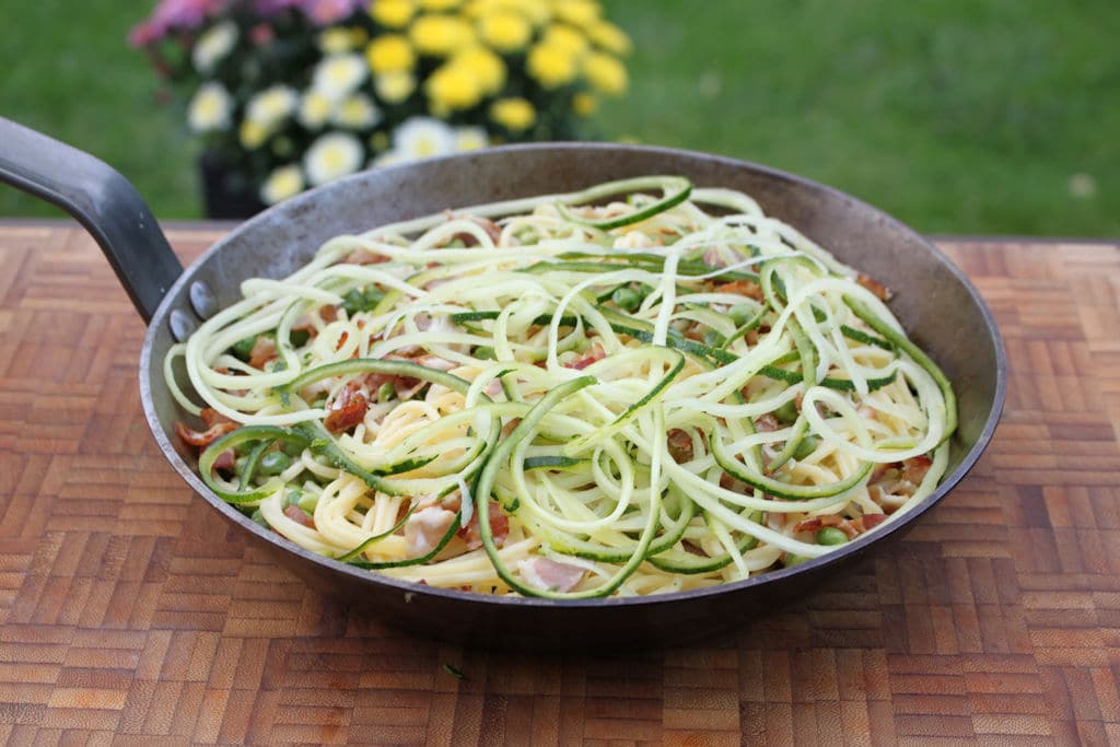 spaghetti_speck_erbsen_zucchini_15 | Futterattacke.de