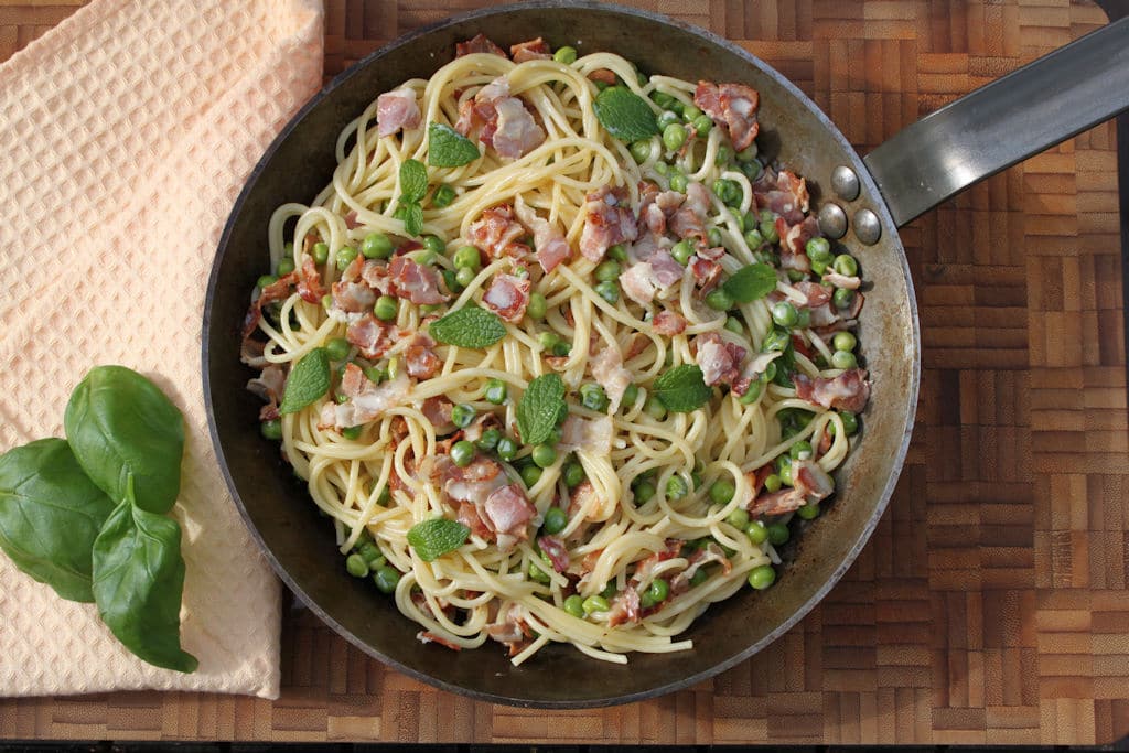 spaghetti_speck_erbsen_zucchini_9 | Futterattacke.de