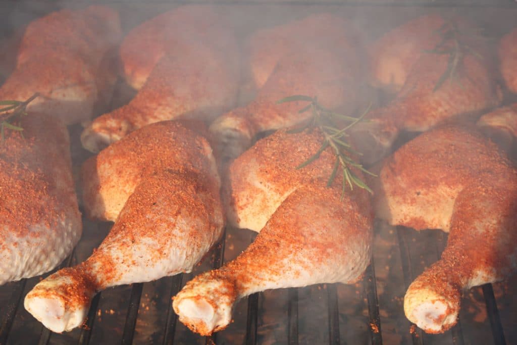 Hähnchenschenkel vom Smoker Futterattacke.de