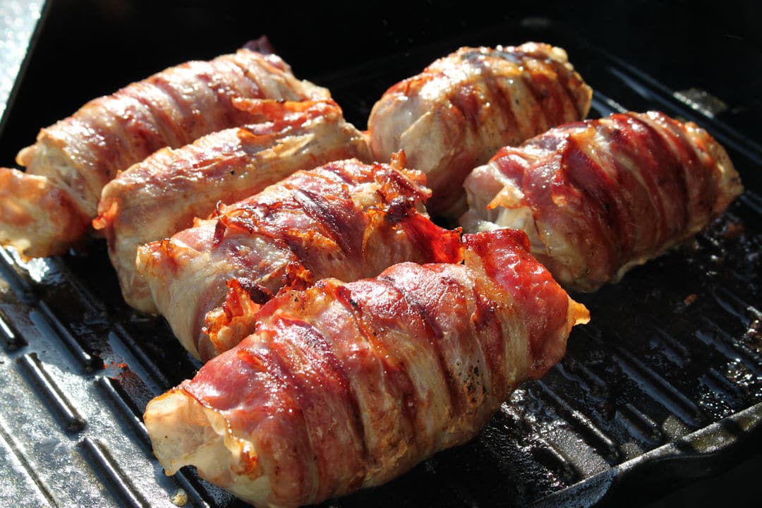 Gefülltes Schweinefilet mit Bacon | Futterattacke.de