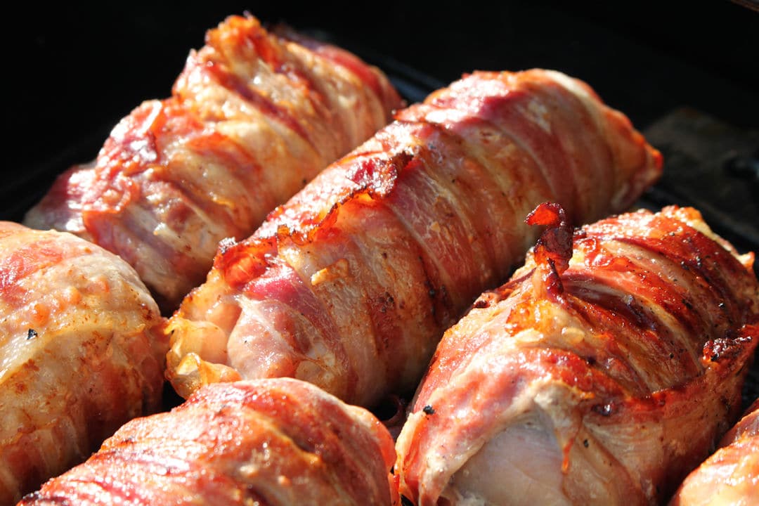 Gefülltes Schweinefilet mit Bacon | Futterattacke.de