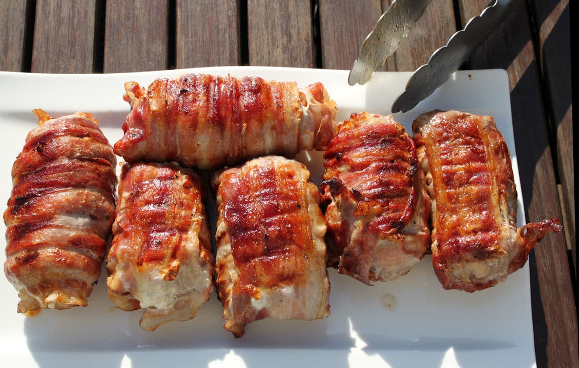 Gefülltes Schweinefilet mit Bacon | Futterattacke.de