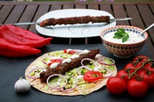 Adana Kebab im Fladenbrot