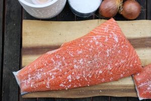 Lachs vorbereiten