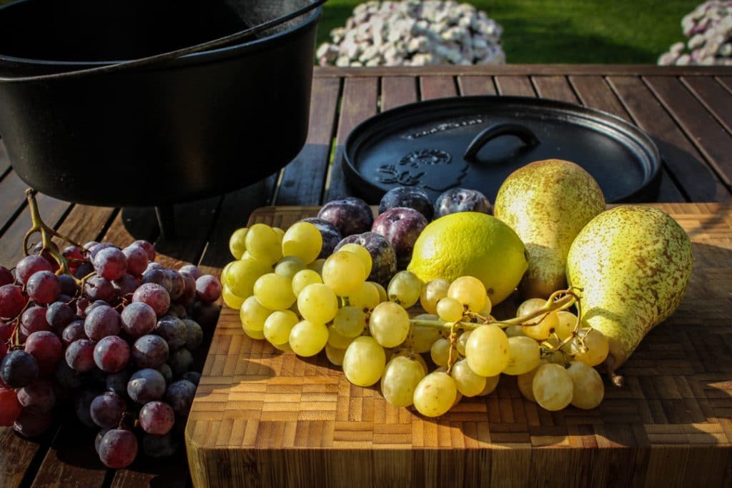 ObstCrumble aus dem DutchOven Futterattacke.de