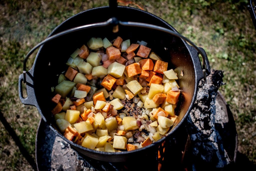 Älplermagronen und Schweinefilet Caprese von der Feuerbrücke ...