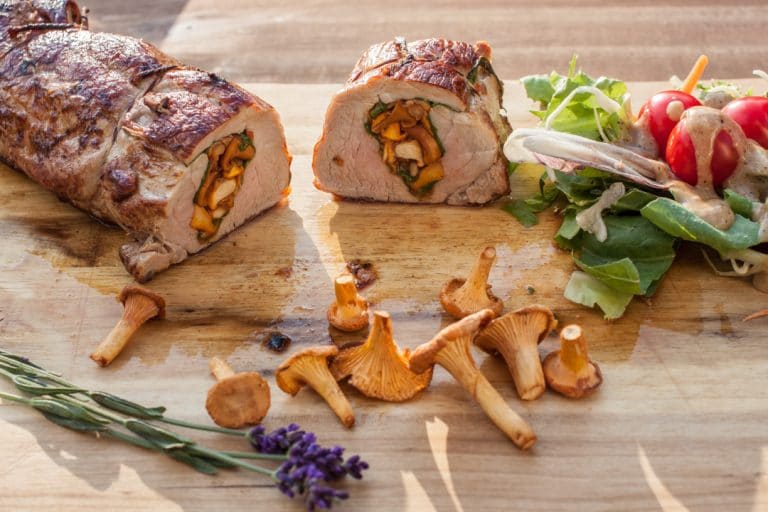 Gefülltes Schweinefilet Italienisch