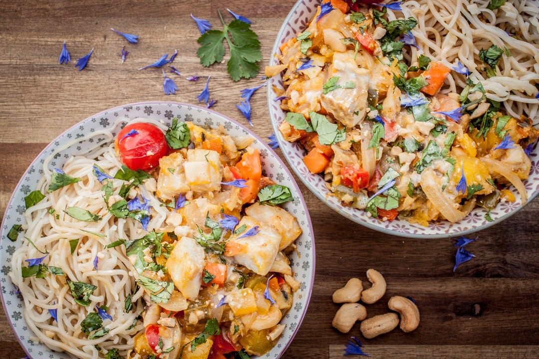 Karibische Fischpfanne von der Plancha | Futterattacke.de