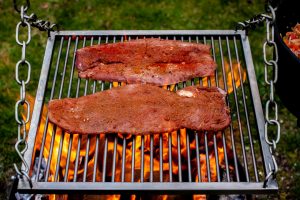 BBQ Schweinefilet mit Cajun Reis von der Feuerbrücke