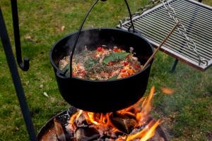 BBQ Schweinefilet mit Cajun Reis von der Feuerbrücke