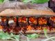 Chorizo-Fleischbällchen Sandwich