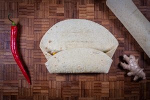 Jackfruit Burritos falten