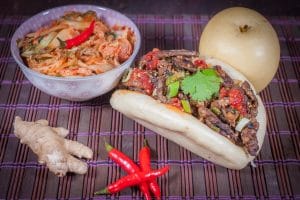 Bulgogi in Bao Buns