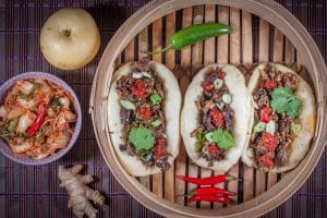 Bulgogi in Bao Buns