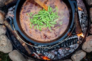 Zubereitung Cabanossi-Suppe