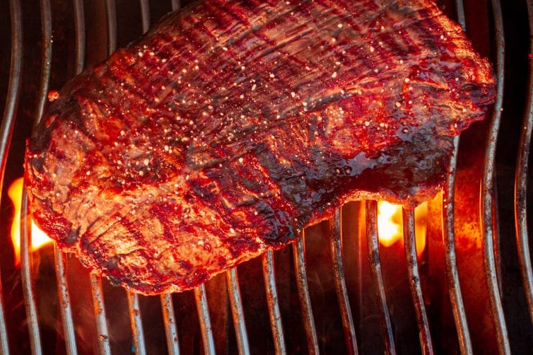 Flanksteak gegrillt