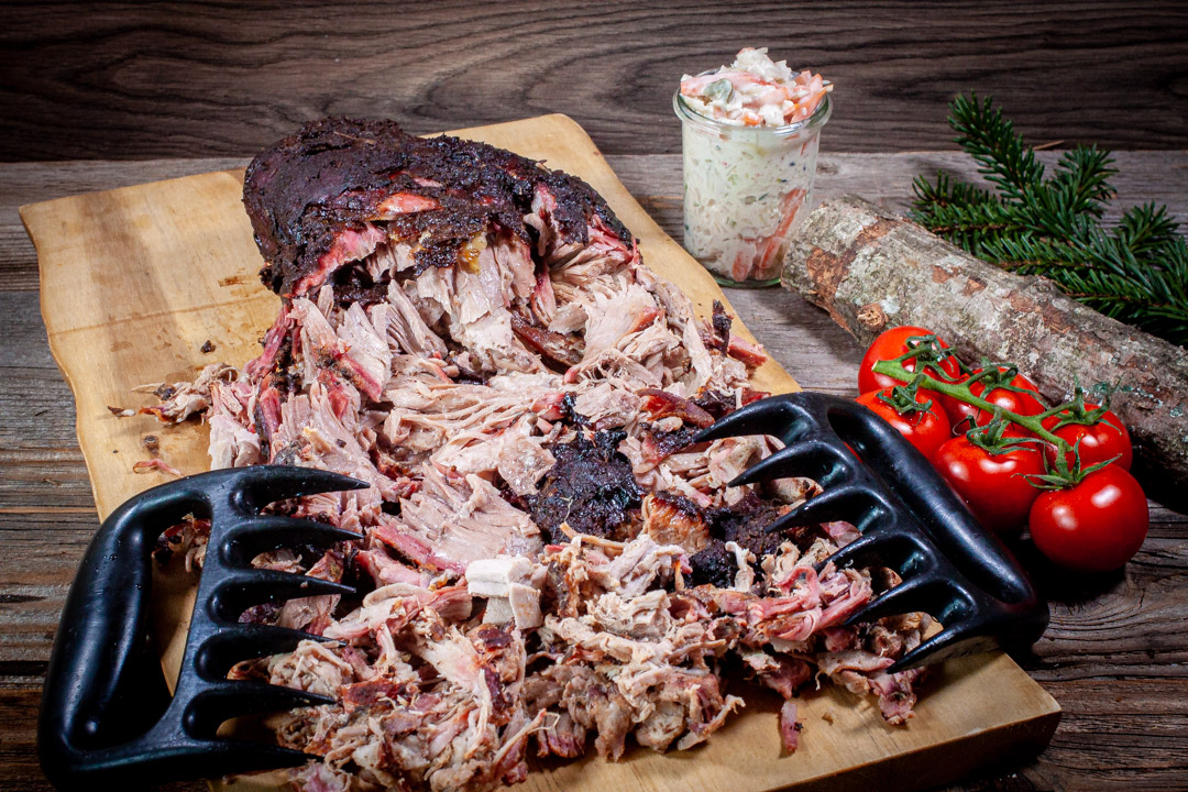 Pulled Pork mit Coleslaw