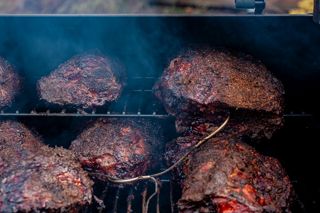 Pulled Pork im Smoker