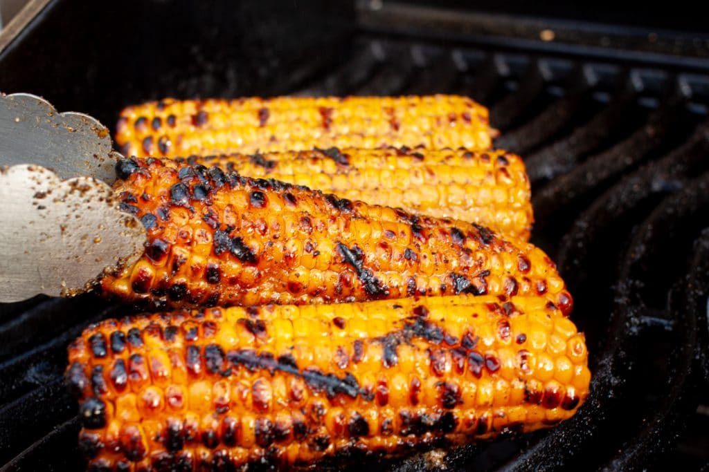 Maiskolben gegrillt