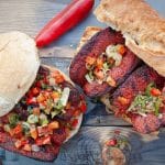 Choripan mit Chorizo und Chimichurri