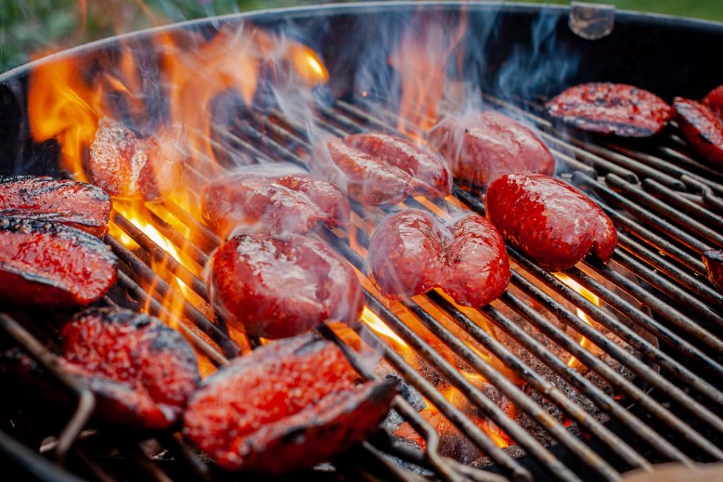 Chorizo auf dem Grill