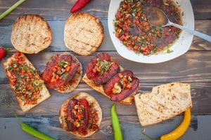 Choripan mit Chimichurri