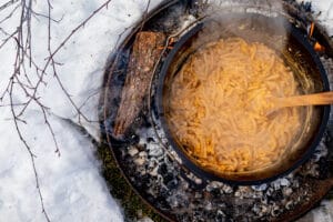 Mac and Cheese aus dem Dutch Oven