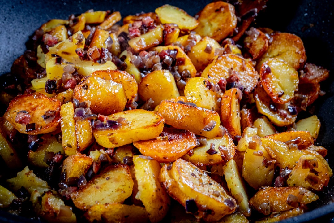 Bratkartoffel Wurst Pfanne - Rezepte Suchen