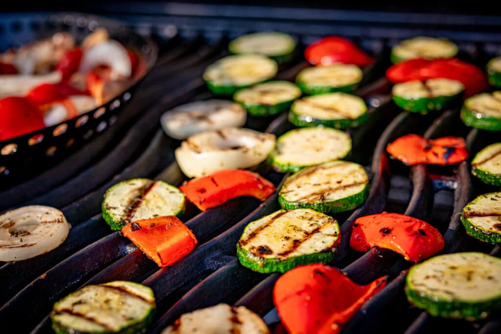 Grillgemüse auf dem Gasgrill