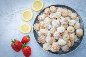 Poffertjes aus der Pfanne von BBQ-Toro