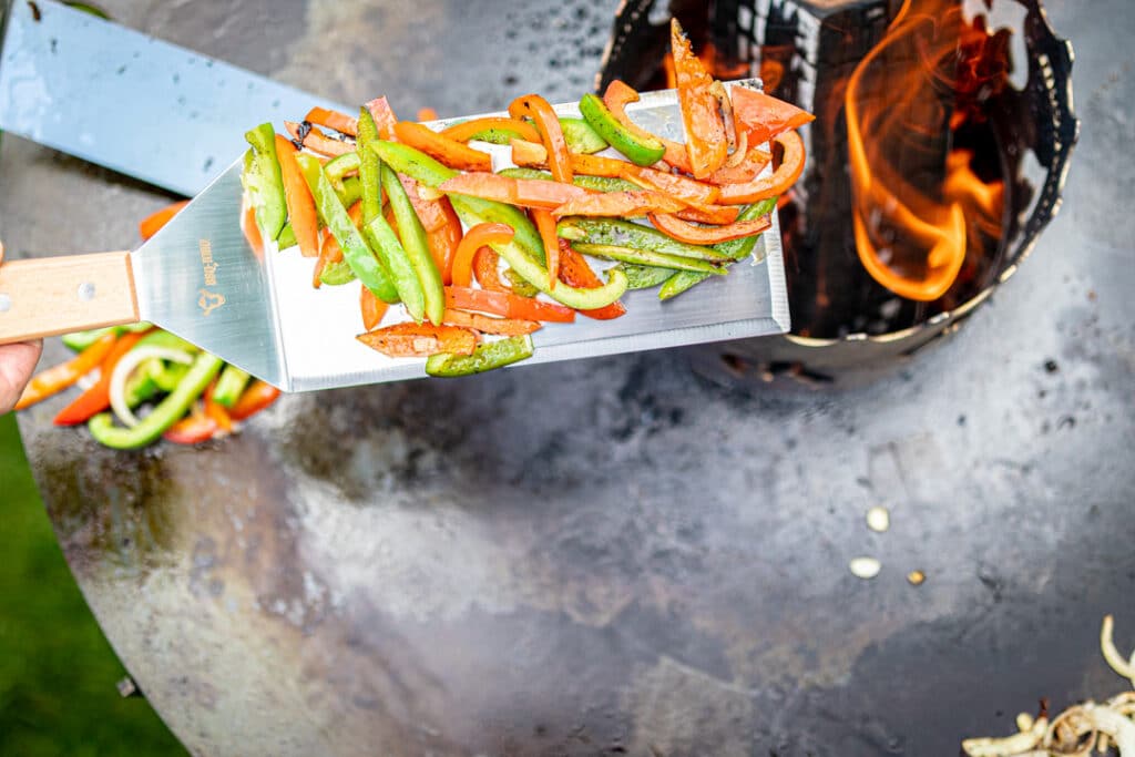 Paprika braten