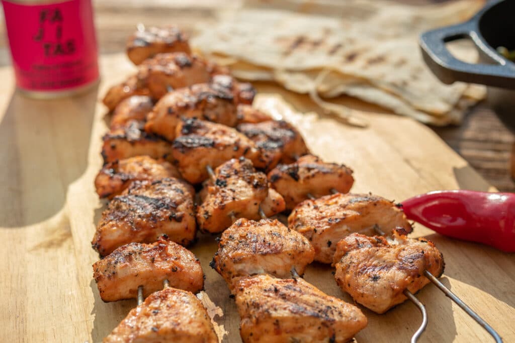 Hähnchenspieße mit Stay Spiced!