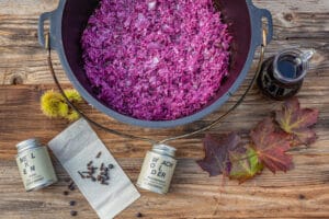 Rotkohl im Dutch Oven