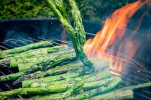 gegrillter Spargel